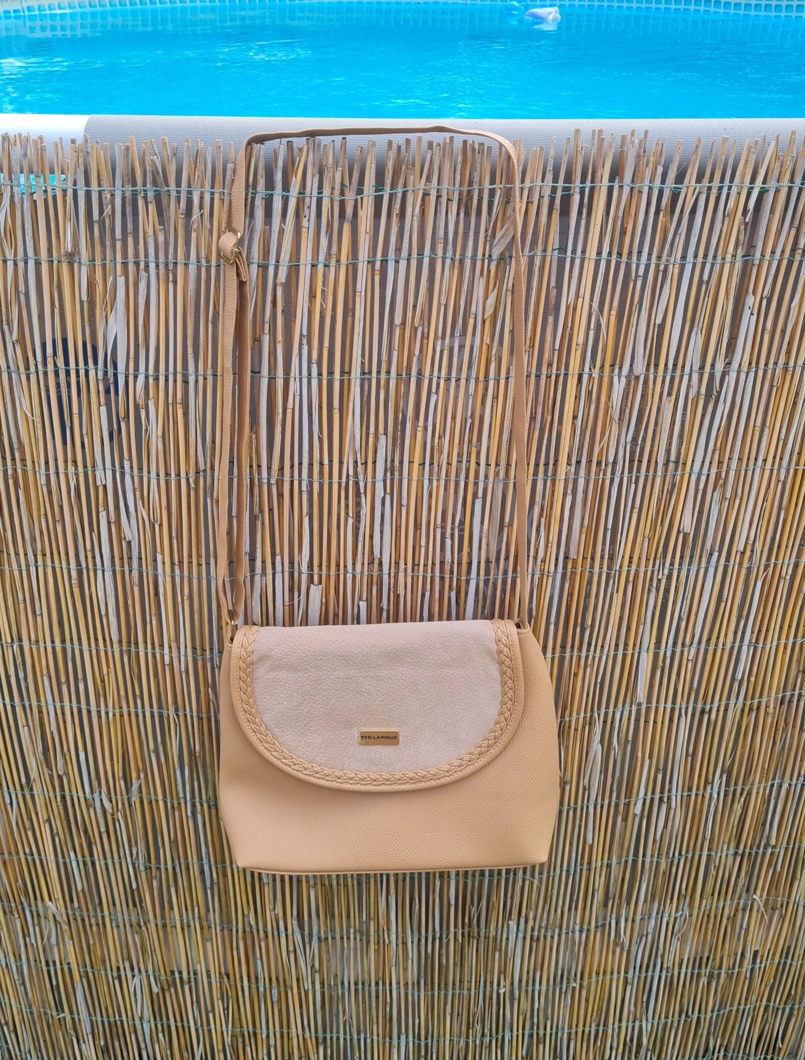 Beige / nude schoudertas 🌺 Ted Lapidus – photo 14
